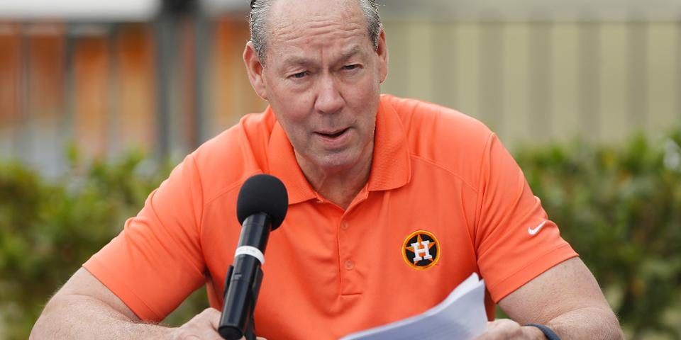 Astros Press Conference Problem Astros Press Conference Problem